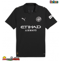 Camisa de Futebol Manchester City Rico Lewis #82 Equipamento Secundário 2025-26 Manga Curta